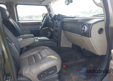 2003 Hummer H2 из США, поврежденный, VIN 5GRGN23U33H132071